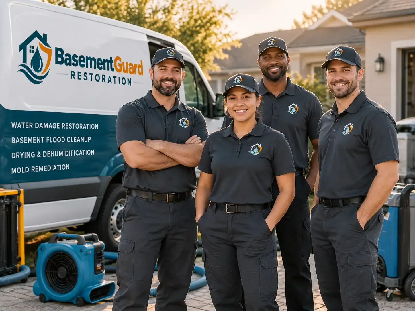 Basement Water Damage Restoration company in Grainfield, KS
